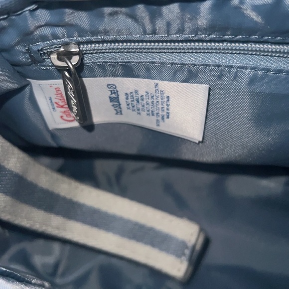 CATH KIDSTON LONDON ORGANIZER BUTTON SPOT /POLKA DOT-DUSTY BLUE - Picture 8 of 8